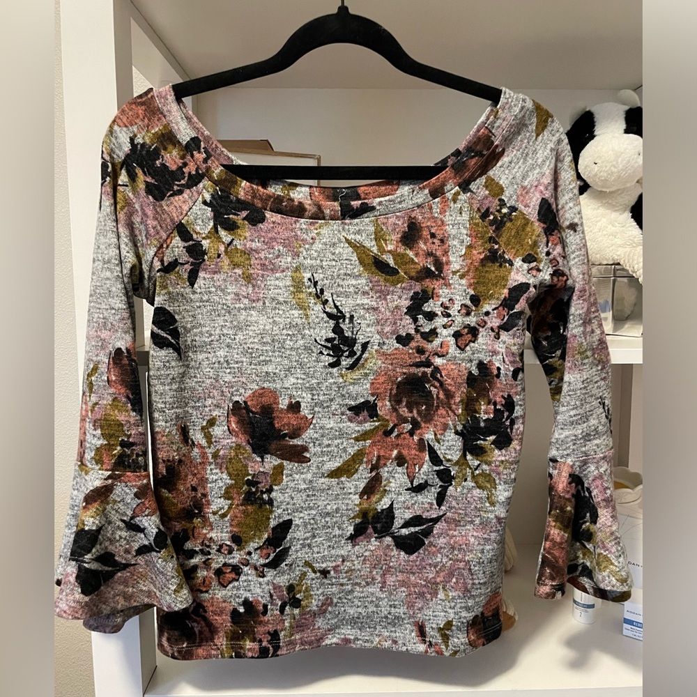 Marci Floral Knit Sweater
